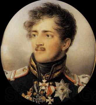 Jean Baptiste Isabey Prince August of Prussia Germany oil painting art